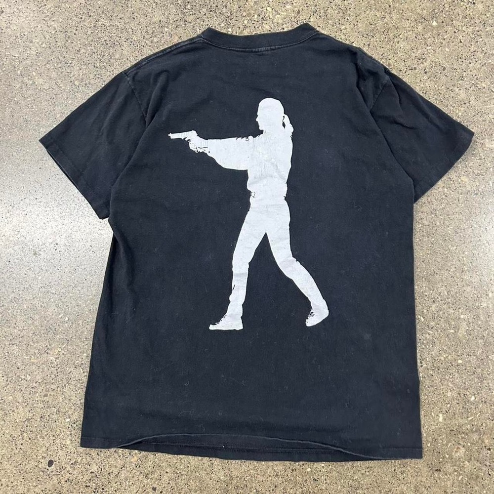 RARE 90s Marked for Death Steven Seagal Movie Promo T-Shirt (Size Large)